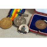 Collection of Medals inc Engineering Medal, WWI and Ubique Example