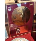 The Beatles Collectable Gold Disc Music Memorabilia w/certificate & provenance, no 0138 - 51x41cm