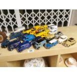 Collection of Good Condition Corgi & Other Trucks & Car Die Cast Toys