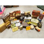 Good Collection of Vintage and Retro Advertising Tins