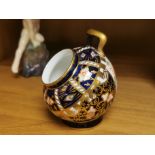 Royal Crown Derby Imari Coal Scuttle Ornament