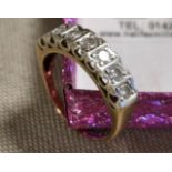 9ct Gold and Diamond Eternity Ring