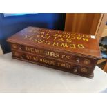 Original 19th Century Dewhurst's Sylko Advertising Drawers - 52x26.5x14cm