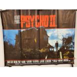 1983 Horror Psycho II Anthony Perkins Cult Cinema Film Movie Poster - Hitchcock Interest