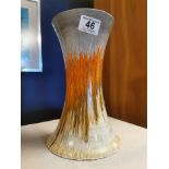 1940's Art-Deco Shelley Dripware Vase - 25cm high