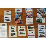 14 Sets of Transport, Tram & Royalty Postcards and Photos