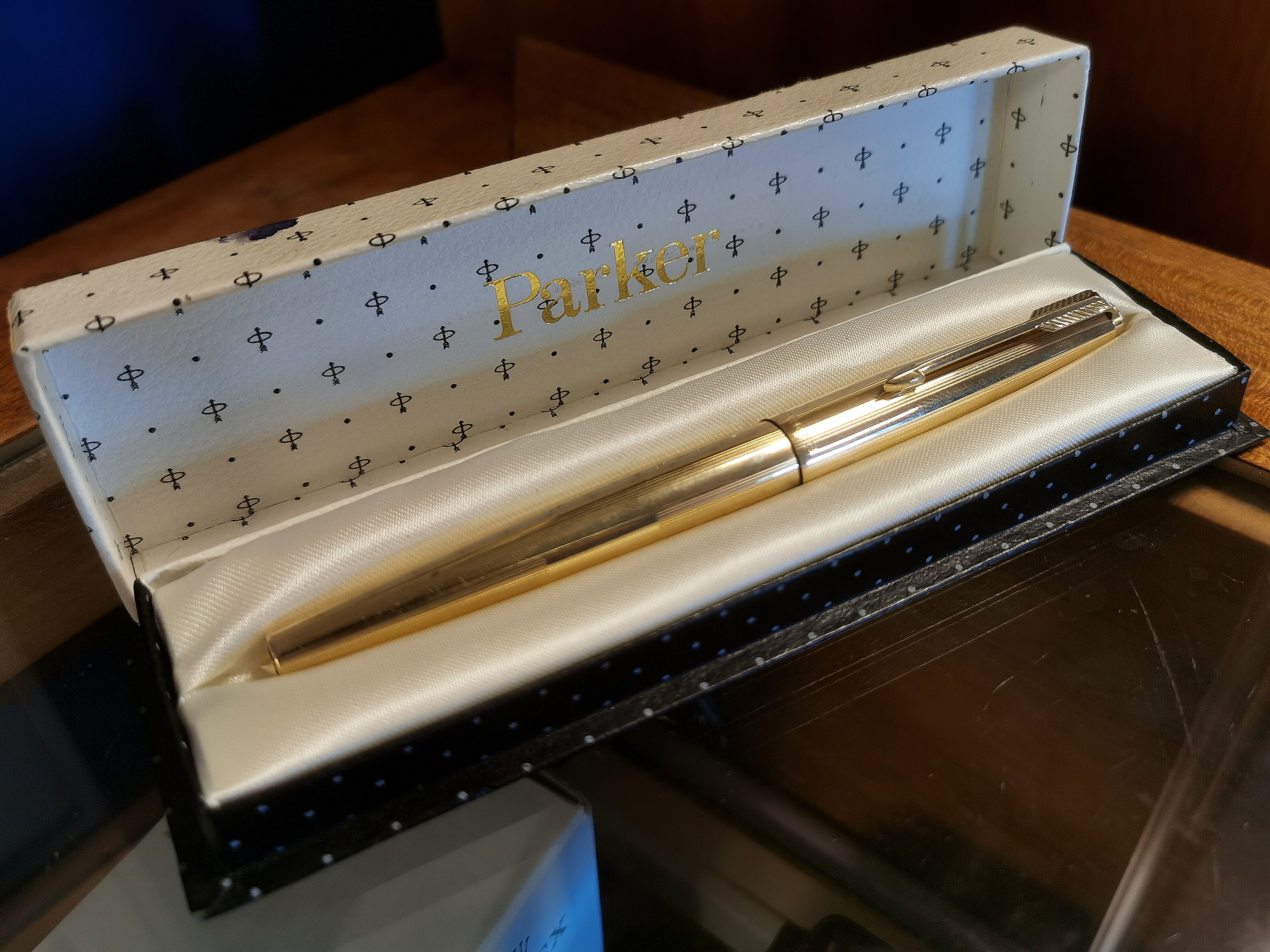 Vintage Cased Parker 12ct Gold Rolled Gold Fountain Pen