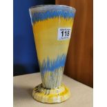 Shelley Dripware Conical Retro Vase