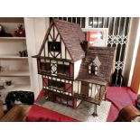 Handmade Very Large Tudor Doll's House