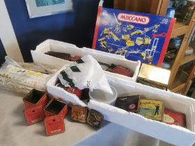 Collection of Various Meccano Building Toys - 1960's to 1980s