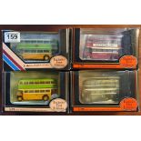 A Collection of 4 Diecast Gilbow Exclusive First Editions West Riding Bus Coach Toy Models [boxed]