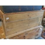 Large Vintage Pine Trunk