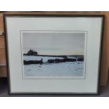 1990's Print by Peter Brook (1927-2009) titled 'Lost & Found With a Little Help' - measures 53.5x46c