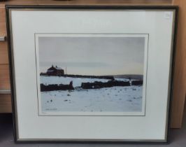 1990's Print by Peter Brook (1927-2009) titled 'Lost & Found With a Little Help' - measures 53.5x46c