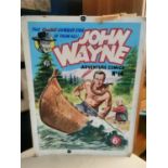 Original Art by Walt Howarth (1927-2008) of John Wayne's Western Adventure Comics no. 14 - measures