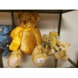 Pair of Deans Ragbook Teddy Bears w/ a Hermann Bear + a Welsh Bocs Teganau Bear