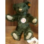 Dark Green Steiff Classic 26 Teddy Bear