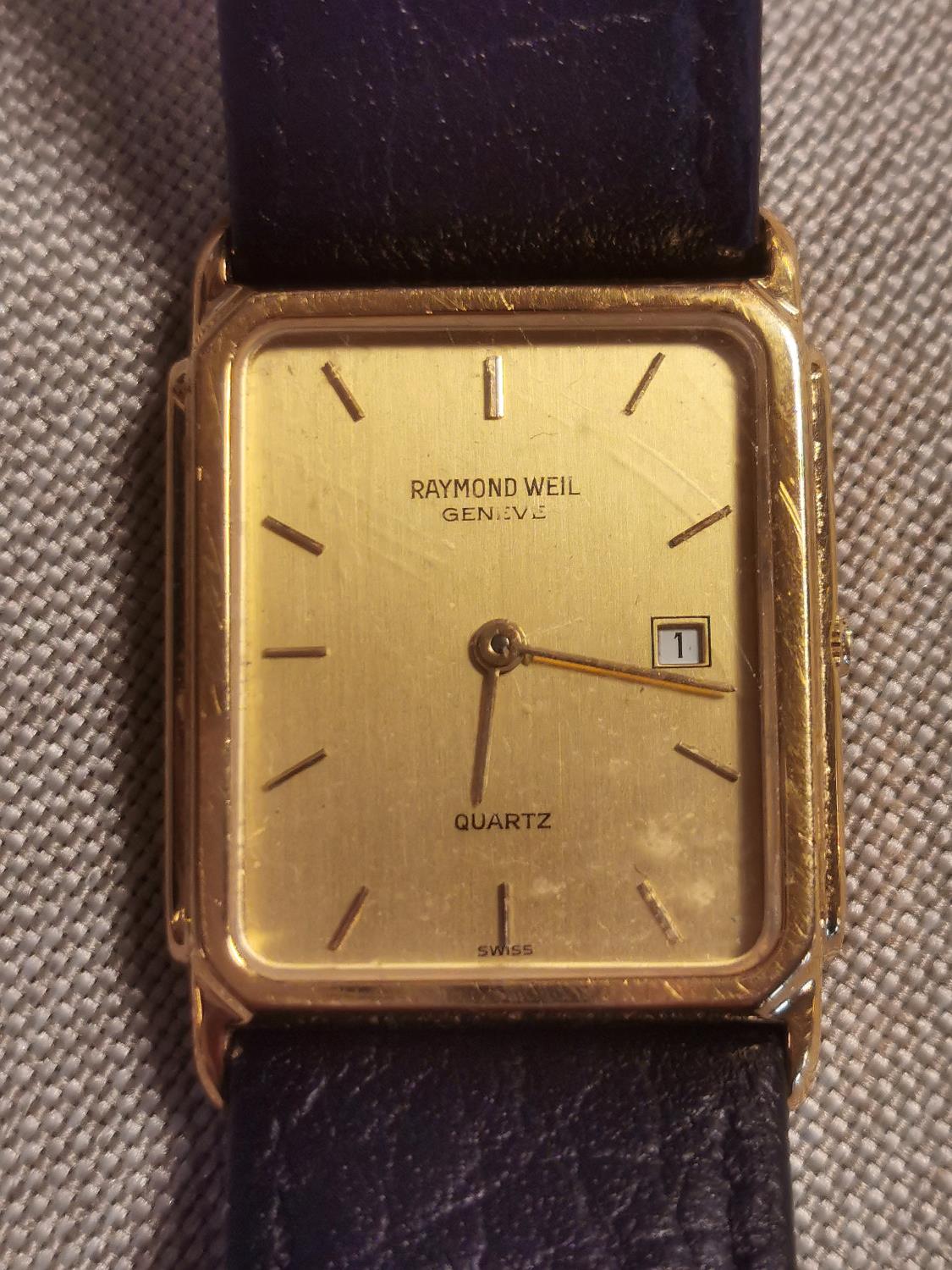 Raymond Weil 18ct Gold Plated Wristwatch