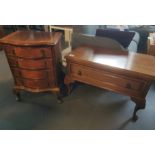 Pair of Good Quality Oak Side Tables/Chest