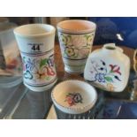 Quartet of Poole Pottery Decorative Vases & Jars