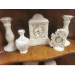 Collection of Irish Belleek, Donegal & Tara Pottery Pieces