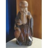 Large Mid-Century Chinese Deity Figure - Acquired from Guilin Province - 35cm high
