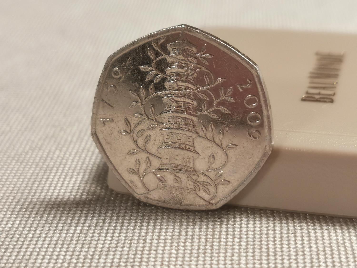 Kew Gardens Collectable 50p Piece