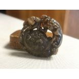 Dark Jade Chinese Amulet