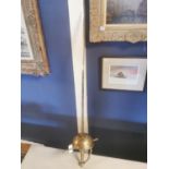 Spanish Toledo Tizono Sword - 100cm long