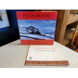 Pair of Signed Pennines Countryside Art Books by Peter Brook (1927-2009)