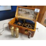 Victorian Electric Shock Treatment Cased Patent Magneto Machine, Europe 1862