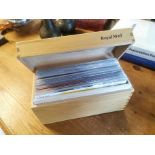 Box of Royal Mail Presentation Packs - 33 in total
