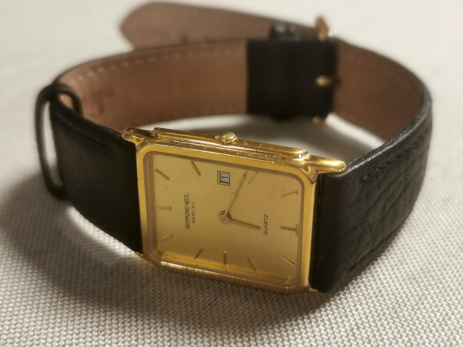 Raymond Weil 18ct Gold Plated Wristwatch - Image 2 of 3