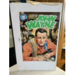 Original Art by Walt Howarth (1927-2008) of John Wayne's Western Adventure Comics no. 40 - measures