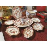 Collection of Masons Mandalay Red Pottery and Imari Tea & Dinner Pieces