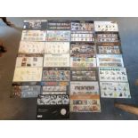 Royal Mail Presentation Packs inc 26 sets of 10-12 Stamps Sets