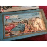 Large Double Layer Die-Cast Corgi Car Suitcase, inc Dinky cars and French Norev etc..