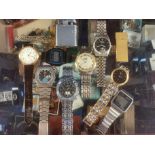 Collection of Mens/Gents Wristwatches inc Rotary