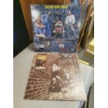 Pair of Vinyl LP Records by The Who, inc Who Are You & Meaty Beaty Big & Bouncy