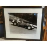 Jarrots Collection Well-Framed Print of Stirling Moss @ Crystal Palace 1953 in a Cooper Alta, photog