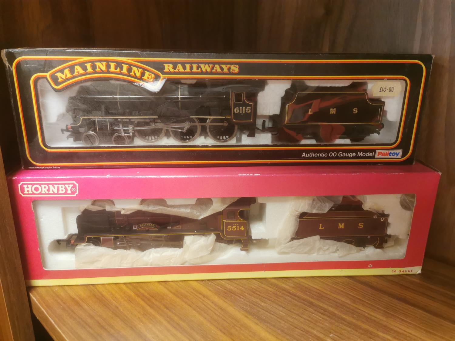 Pair of Railway Toy LMS Loco Trains inc Hornby & Mainline