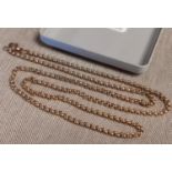 375 Marked 9ct Gold Necklace Chain - 8.7g
