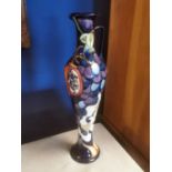 Moorcroft 2009 Floral Vase