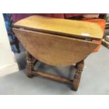 Early Oak Child's Drop Leaf Table - Titchmarsh & Goodwin-style