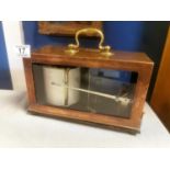 F Darton & Co of London early 1900's Brass & Copper Thermograph Scientific Instrument - with recent