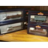 Set of Four Bachmann Railway Train Carriages