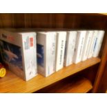 Collection of Eight Boxed and As-New Schuco and Other Airbus A-319 Airplane Models