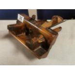 Early Woodworking Plane Marked JAS Smith and A Foster