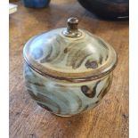 Signed and Lidded Bernard Leach Studio Pottery Jar