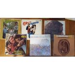 Collection of Six 1960s Genre LP Vinyl Records, including the Monkees, Carole King etc